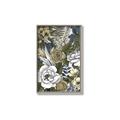 Picture of Detailed Floral in Color  _GroupedProduct_Rectangle_Portrait_Canvas_Framed_