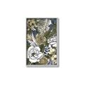 Picture of Detailed Floral in Color  _GroupedProduct_Rectangle_Portrait_Canvas_Framed_