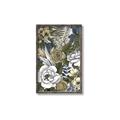 Picture of Detailed Floral in Color  _GroupedProduct_Rectangle_Portrait_Canvas_Framed_