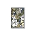 Picture of Detailed Floral in Color  _GroupedProduct_Rectangle_Portrait_Canvas_Framed_