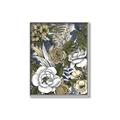 Picture of Detailed Floral in Color  _GroupedProduct_Rectangle_Portrait_Canvas_Framed_