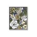Picture of Detailed Floral in Color  _GroupedProduct_Rectangle_Portrait_Canvas_Framed_