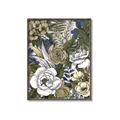 Picture of Detailed Floral in Color  _GroupedProduct_Rectangle_Portrait_Canvas_Framed_