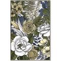 Picture of Detailed Floral in Color  _GroupedProduct_Rectangle_Portrait_Canvas_Framed_