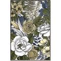 Picture of Detailed Floral in Color  _GroupedProduct_Rectangle_Portrait_Canvas_Framed_