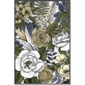 Picture of Detailed Floral in Color  _GroupedProduct_Rectangle_Portrait_Canvas_Framed_