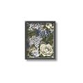 Picture of Detailed Floral in Color  _GroupedProduct_Rectangle_Portrait_Canvas_Framed_