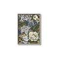 Picture of Detailed Floral in Color  _GroupedProduct_Rectangle_Portrait_Canvas_Framed_