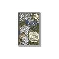 Picture of Detailed Floral in Color  _GroupedProduct_Rectangle_Portrait_Canvas_Framed_