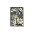 Picture of Detailed Floral in Color  _GroupedProduct_Rectangle_Portrait_Canvas_Framed_