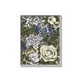 Picture of Detailed Floral in Color  _GroupedProduct_Rectangle_Portrait_Canvas_Framed_