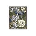 Picture of Detailed Floral in Color  _GroupedProduct_Rectangle_Portrait_Canvas_Framed_