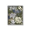 Picture of Detailed Floral in Color  _GroupedProduct_Rectangle_Portrait_Canvas_Framed_