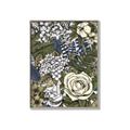 Picture of Detailed Floral in Color  _GroupedProduct_Rectangle_Portrait_Canvas_Framed_