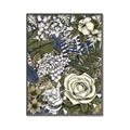 Picture of Detailed Floral in Color  _GroupedProduct_Rectangle_Portrait_Canvas_Framed_