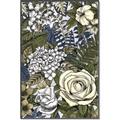 Picture of Detailed Floral in Color  _GroupedProduct_Rectangle_Portrait_Canvas_Framed_
