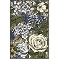 Picture of Detailed Floral in Color  _GroupedProduct_Rectangle_Portrait_Canvas_Framed_