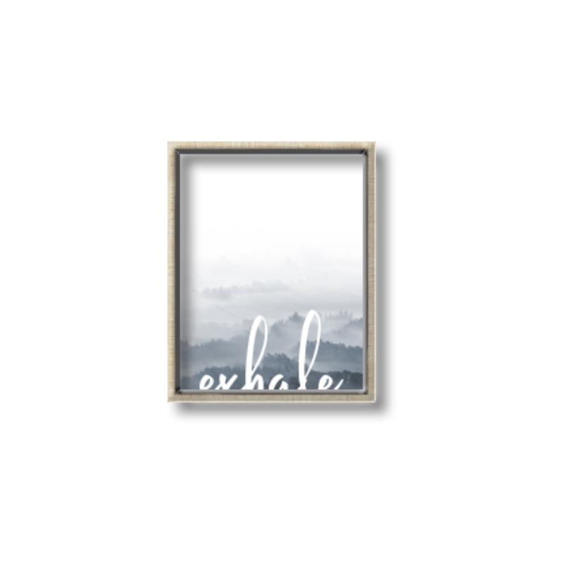 Picture of Exhale Waves _GroupedProduct_Rectangle_Portrait_Canvas_Framed_