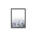 Picture of Exhale Waves _GroupedProduct_Rectangle_Portrait_Canvas_Framed_