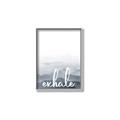 Picture of Exhale Waves _GroupedProduct_Rectangle_Portrait_Canvas_Framed_