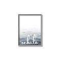 Picture of Exhale Waves _GroupedProduct_Rectangle_Portrait_Canvas_Framed_