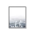 Picture of Exhale Waves _GroupedProduct_Rectangle_Portrait_Canvas_Framed_