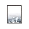 Picture of Exhale Waves _GroupedProduct_Rectangle_Portrait_Canvas_Framed_