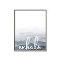 Picture of Exhale Waves _GroupedProduct_Rectangle_Portrait_Canvas_Framed_