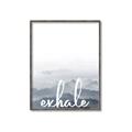 Picture of Exhale Waves _GroupedProduct_Rectangle_Portrait_Canvas_Framed_