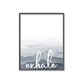 Picture of Exhale Waves _GroupedProduct_Rectangle_Portrait_Canvas_Framed_