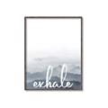 Picture of Exhale Waves _GroupedProduct_Rectangle_Portrait_Canvas_Framed_