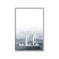 Picture of Exhale Waves _GroupedProduct_Rectangle_Portrait_Canvas_Framed_