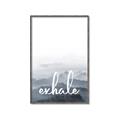 Picture of Exhale Waves _GroupedProduct_Rectangle_Portrait_Canvas_Framed_