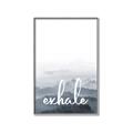 Picture of Exhale Waves _GroupedProduct_Rectangle_Portrait_Canvas_Framed_