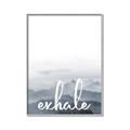 Picture of Exhale Waves _GroupedProduct_Rectangle_Portrait_Canvas_Framed_