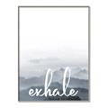 Picture of Exhale Waves _GroupedProduct_Rectangle_Portrait_Canvas_Framed_