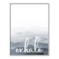 Picture of Exhale Waves _GroupedProduct_Rectangle_Portrait_Canvas_Framed_
