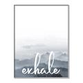 Picture of Exhale Waves _GroupedProduct_Rectangle_Portrait_Canvas_Framed_