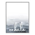 Picture of Exhale Waves _GroupedProduct_Rectangle_Portrait_Canvas_Framed_