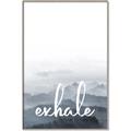 Picture of Exhale Waves _GroupedProduct_Rectangle_Portrait_Canvas_Framed_