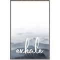 Picture of Exhale Waves _GroupedProduct_Rectangle_Portrait_Canvas_Framed_