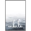Picture of Exhale Waves _GroupedProduct_Rectangle_Portrait_Canvas_Framed_