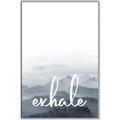 Picture of Exhale Waves _GroupedProduct_Rectangle_Portrait_Canvas_Framed_