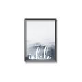 Picture of Inhale Waves _GroupedProduct_Rectangle_Portrait_Canvas_Framed_