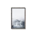 Picture of Inhale Waves _GroupedProduct_Rectangle_Portrait_Canvas_Framed_