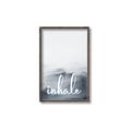 Picture of Inhale Waves _GroupedProduct_Rectangle_Portrait_Canvas_Framed_