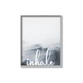 Picture of Inhale Waves _GroupedProduct_Rectangle_Portrait_Canvas_Framed_