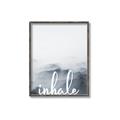 Picture of Inhale Waves _GroupedProduct_Rectangle_Portrait_Canvas_Framed_