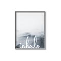 Picture of Inhale Waves _GroupedProduct_Rectangle_Portrait_Canvas_Framed_