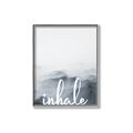 Picture of Inhale Waves _GroupedProduct_Rectangle_Portrait_Canvas_Framed_